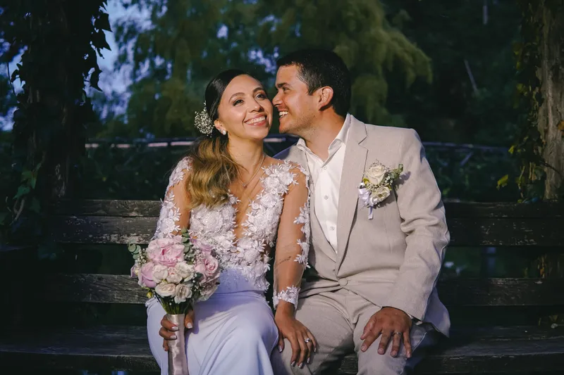 Sesión de los novios en el Tolima.